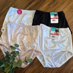 NWT LOT OF 4 🌸 Vanity Fair Radiant Brief Small Undershapers Light Control 40301